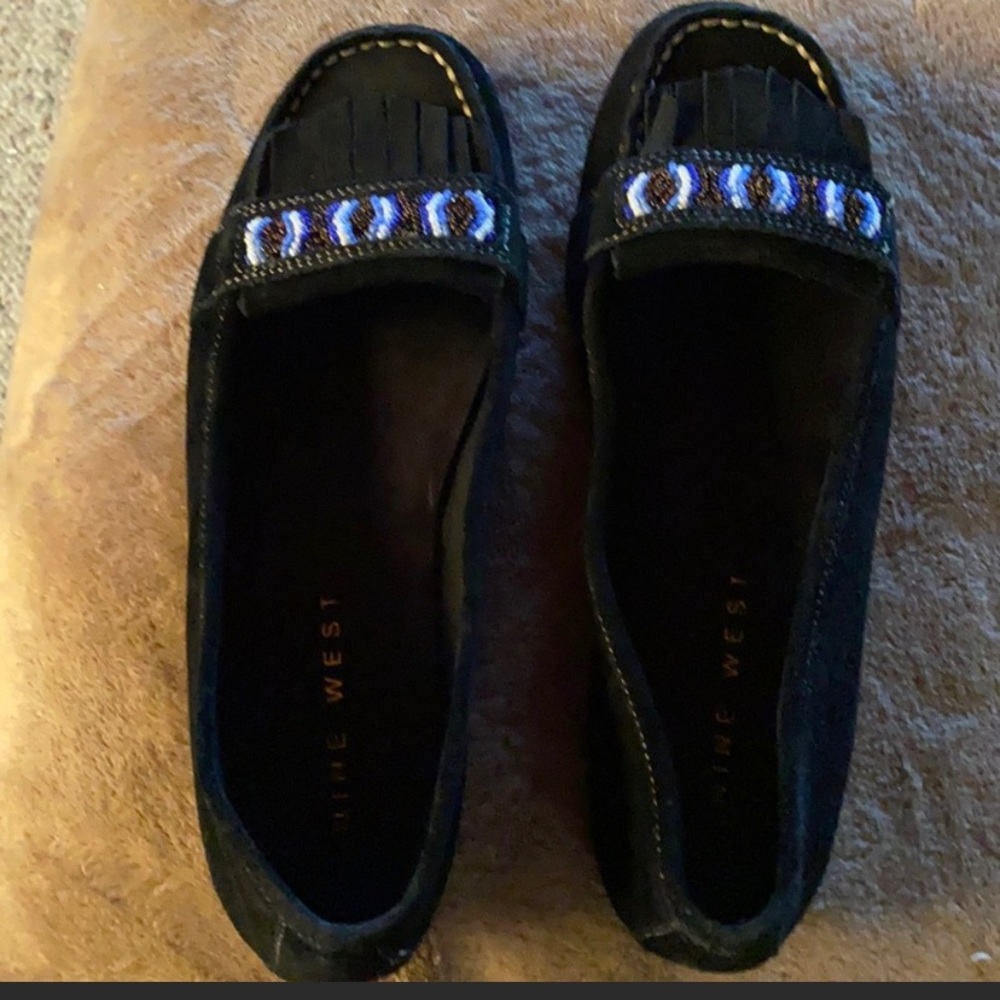 Shoe/ loaferBlack suede endangeredzu.